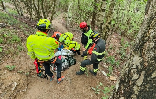 Troppi infortuni sui sentieri, l'appello del Soccorso Alpino: &quot;Impegno critico per i soccorritori, i bikers non sottovalutino i pericoli&quot;