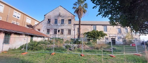 Savona, al San Giacomo l'allestimento dei cantieri per il recupero dell'antico complesso