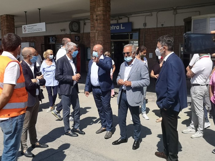 Pietra, inaugurato il nuovo sottopasso della stazione ferroviaria (FOTO e VIDEO)