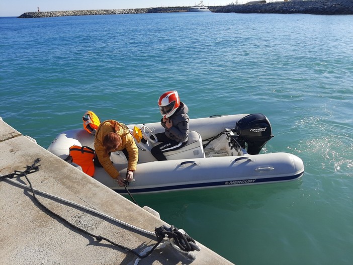 Borghetto, gli studenti delle scuole a bordo dei gommoni sportivi