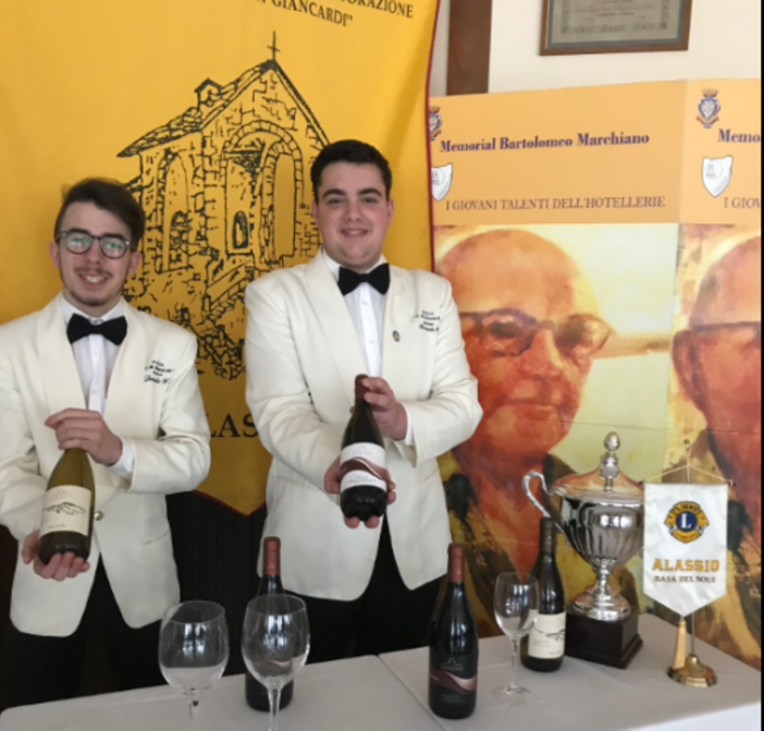 Premio Lions Club Alassio “Baia del Sole” al miglior sommelier emergente curato da A.I.S. Liguria e Confagricoltura