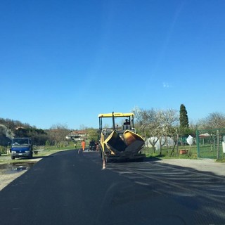 I lavori in viale Vittorio Veneto