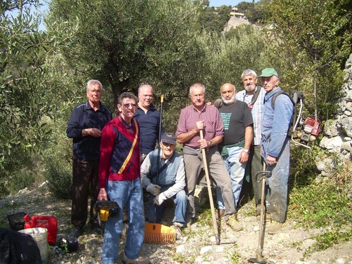 Gli Alpini “Angeli dei sentieri finalesi”