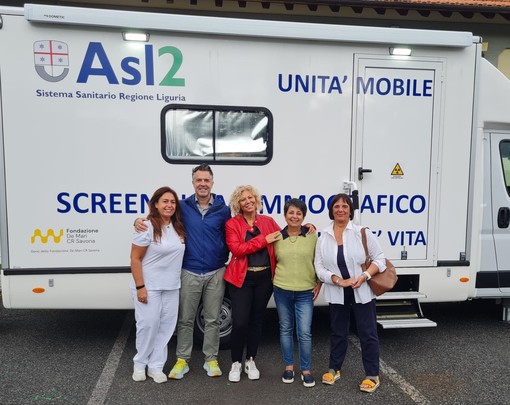 Lo screening mammografico con mezzo mobile parte da Calizzano, il sindaco Olivieri: &quot;Orgogliosi di poter collaborare con l'Asl 2&quot;