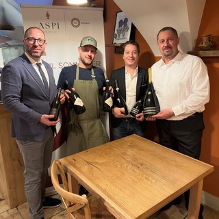 Alassio, serata enogastronomica con il sommelier internazionale Flavio Lenardon (FOTO)