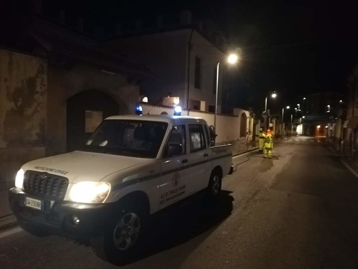 Coronavirus, a Tovo San Giacomo un intervento straordinario di sanificazione di strade e ambienti