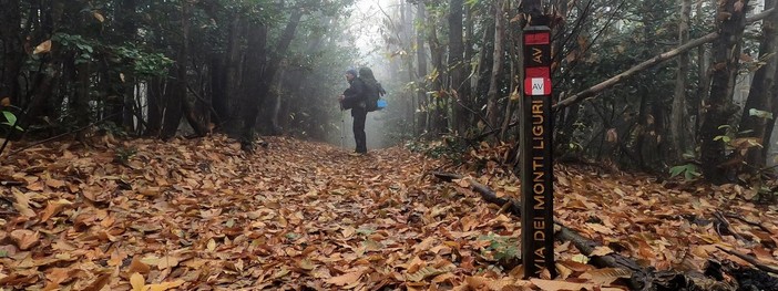 Foto di Marco Ferrando dalla pagina Facebook &quot;Storie di Alta Via&quot;