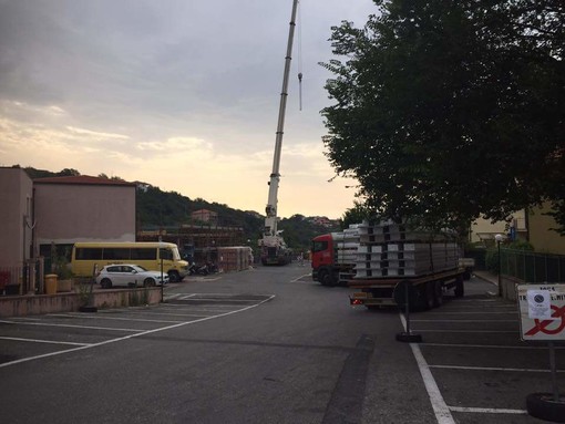 A Toirano prosegue i lavori di realizzazione della nuova scuola materna