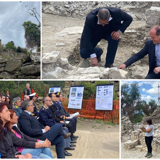 Andora, via alle attività di scavo a Borgo Castello. Il centro collinare rinascerà come polo turistico e culturale (FOTO e VIDEO)