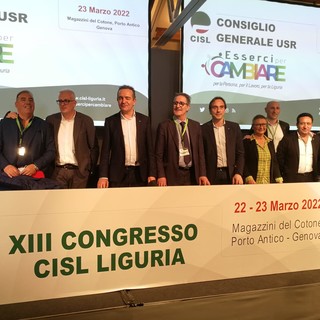 Cisl Liguria, confermata segreteria regionale uscente ed eletti i responsabili delle Ast (Area Sindacale Territoriale) di Genova, La Spezia, Savona e Imperia