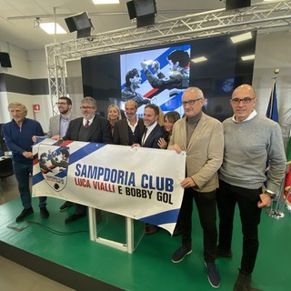 Samp, in attesa di una nuova, bella stagione nasce il “Club Luca Vialli e Bobby Gol” (Foto e Video)