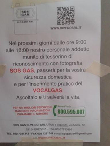 Ad Alassio vendita di rilevatori del gas: non è una truffa, ma attenzione