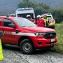 Stella, auto rimane appesa ad una scarpata: intervento dei vigili del fuoco e della Croce Rossa