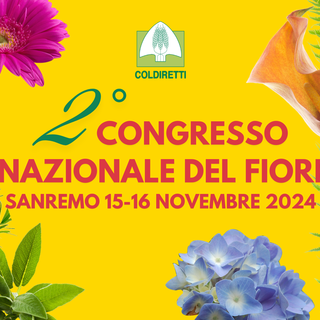 Coldiretti, al via il Congresso dei Fiori Italiani a Sanremo