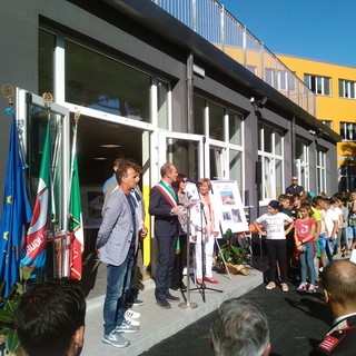 Andora, inaugurato ufficialmente ll rinnovato plesso scolastico di via Cavour (FOTO e VIDEO)