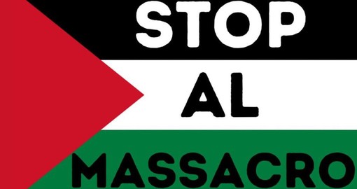 “Stop al massacro”: ad Albenga un corteo per chiedere il “cessate il fuoco”