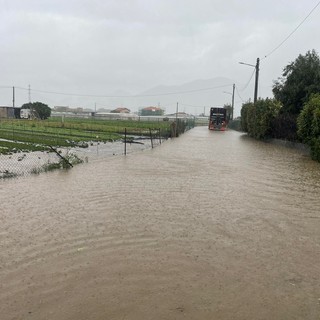 Maltempo, Albenga di nuovo allagata: diverse le strade chiuse al traffico