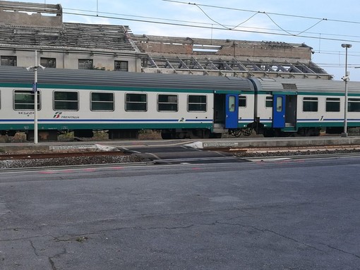 La stazione ferroviaria di Pietra Ligure