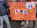 &quot;Sì amore, no violenza&quot;, gli studenti delle scuole di Vado e Bergeggi uniti per dire stop ai femminicidi (FOTO)