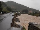 La strada dei Tecci, una di quelle maggiormente colpite dal maltempo nell'autunno 2019