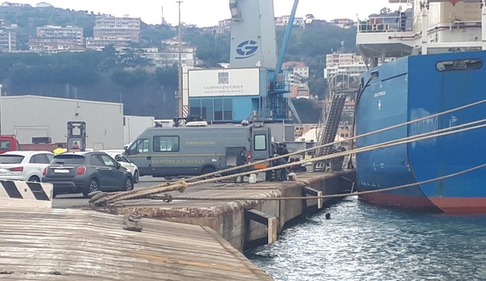 Maxi operazione antidroga in porto a Savona: controlli su nave con cellulosa (FOTO)