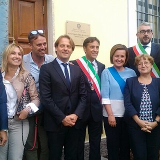 Giustenice, la scuola primaria intitolata alla memoria di Sandro Pertini (foto e video)