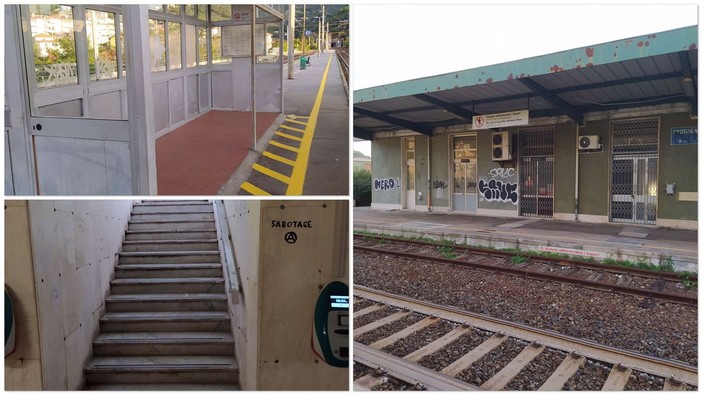 Spotorno-Noli ormai stazione fantasma: &quot;Senza servizi, sembra scenario da film di Sergio Leone&quot; (FOTO)