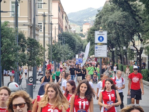 Riparte lo sport a Savona, parata in città delle società sportive savonesi: una trentina le discipline presenti (FOTO)