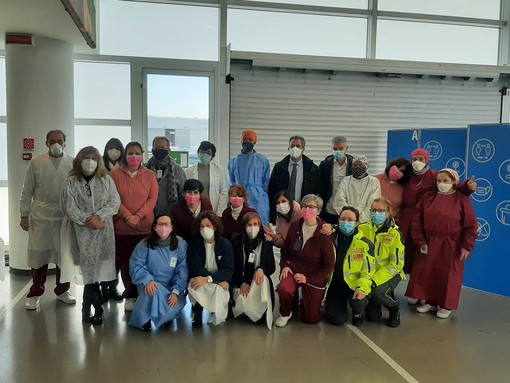 Savona, dopo il Palatrincee anche il Palacrociere ospita il &quot;Silver Vaccine Day&quot; (FOTO e VIDEO)