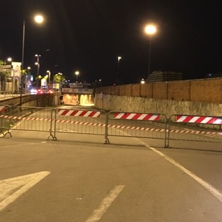 Savona, caduta calcinacci in Via Cilea: tratto di strada chiuso al traffico