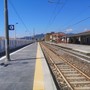 L'attuale stazione di Pietra Ligure: nel progetto del raddoppio previsto lo spostamento molto più a monte