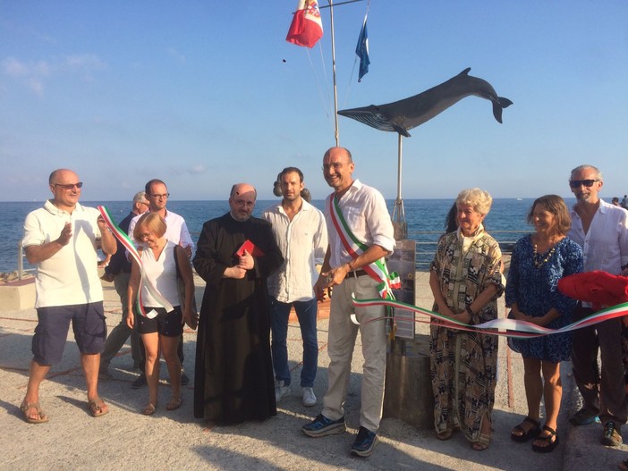 Inaugurato a Varigotti il &quot;Percorso Cetacei&quot; (FOTO)