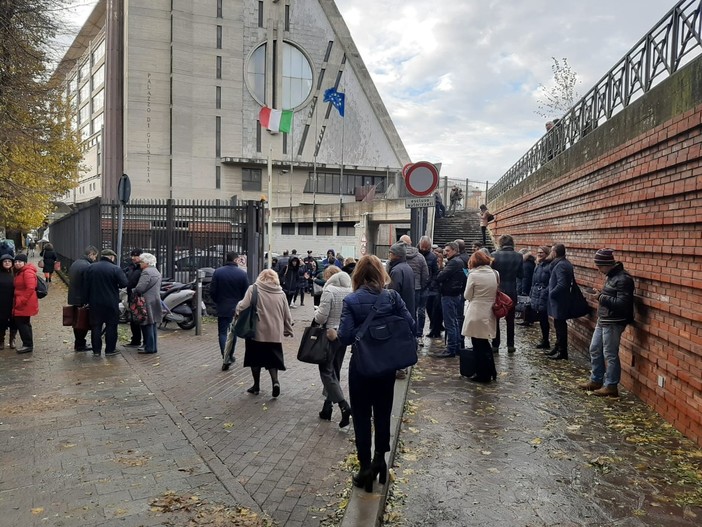 Allagamenti nel tribunale di Savona: mobilitati i vigili del fuoco