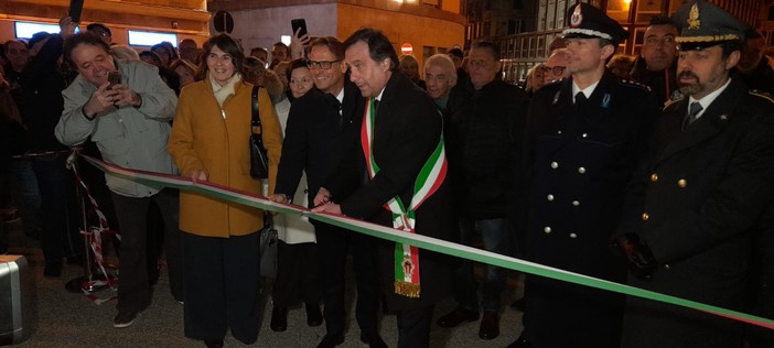 Savona, inaugurata piazza Diaz. Russo: “Dedichiamo questo spazio rigenerato a Renata Scotto”