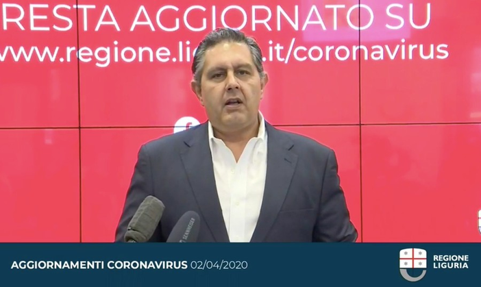 Coronavirus, Toti: &quot;Dati lievemente positivi, ma state a casa altrimenti peggioreranno&quot; (VIDEO)