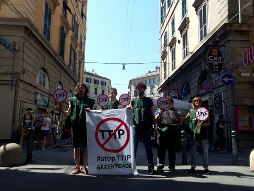 Greenpeace si mobilita per fermare TTIP