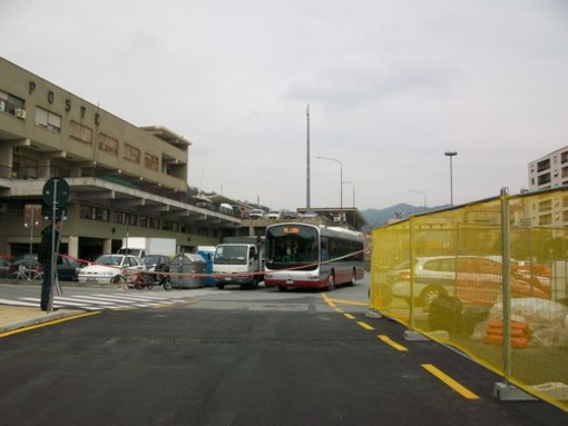 Tpl linea: lavori al terminal autobus di piazza Aldo Moro