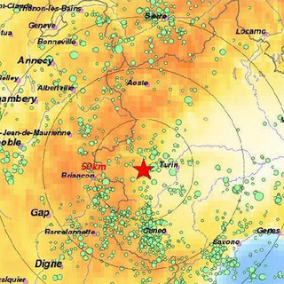 Il terremoto visto dal Laboratoire de Détection et de Géophysique Bruyères-le-Châtel, France