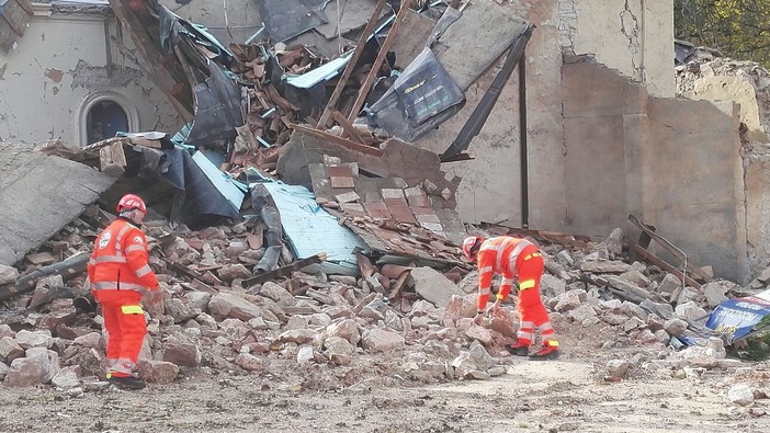 Terremoto Centro Italia: il racconto di Nino Basso, volontario della Croce Bianca di Albenga