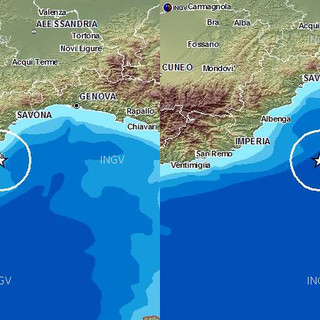 Albenga, un'altra lieve scossa di terremoto nella giornata di ieri