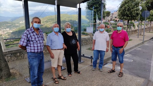 Verezzi, è tornata al suo posto la targa in memoria di Angelo &quot;Ninnu&quot; Maglio (FOTO)