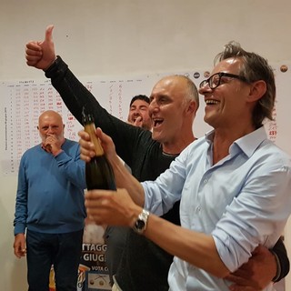 Albenga, il nuovo sindaco è Riccardo Tomatis: &quot;Abbiamo sconfitto il colosso della Lega&quot; (FOTO e VIDEO)