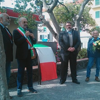 Noli inaugura la targa per commemorare Giuseppina Ghersi (FOTO e VIDEO)