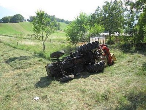 Ancora un incidente con il trattore