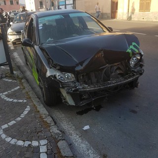 Albenga: tamponamento in viale Pontelungo (FOTO)