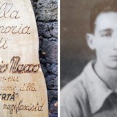 Garlenda ricorda il partigiano Lucrezio Marco con una cerimonia e una targa commemorativa