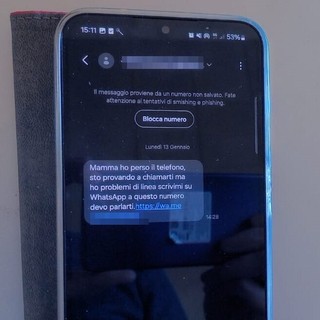 &quot;Mamma, ho perso il telefono, scrivimi su questo numero&quot;, la truffa arriva via sms