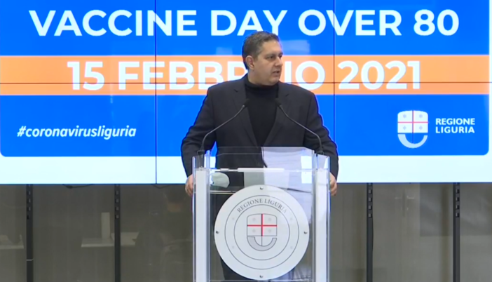 &quot;Vaccine day Over 80&quot;, Toti: &quot;Tutte le energie della nostra sanità ora concentrate nelle vaccinazioni&quot; (VIDEO)