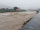 Livelli di guardia del torrente Quiliano, una frana a Cadibona, chiusa via Ronco/Canova (FOTO)