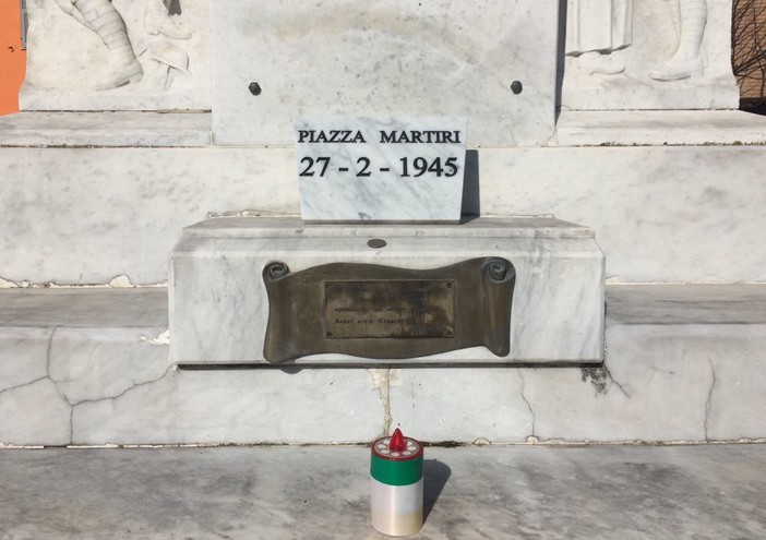 Cengio intitola una piazza ai &quot;Martiri del 27 febbraio 1945&quot; (FOTO e VIDEO)